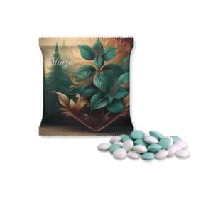 Mint Schokolinsen, ca. 7g, Mini-Tüte