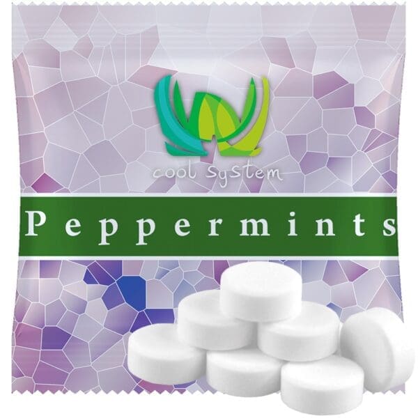 Pfefferminz Drops, ca. 5g, Mini-Tüte