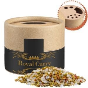 Royal Curry, ca. 50g, Kraftpapierstreuer Mini