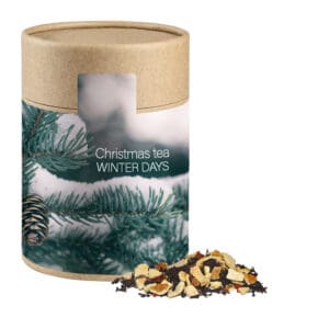 Tee, Wintertage ca. 150g, Kraftpapierdose Maxi