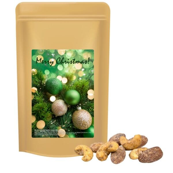 Zimt-Mandel Vanille-Cashew Mix, ca. 80g, Standbeutel Midi