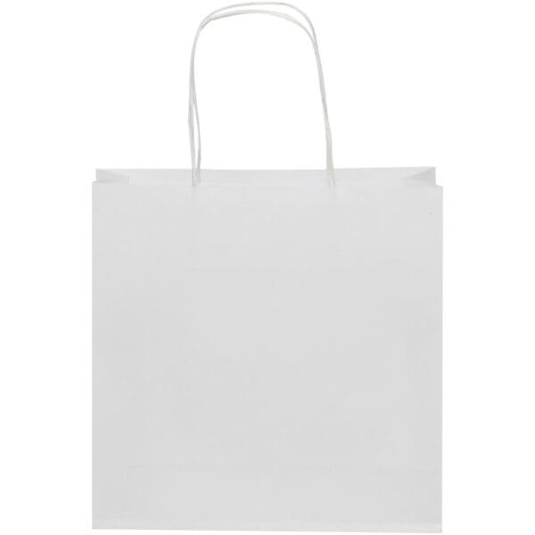 Kraftpapiertasche 120 /m² mit gedrehten Griffen – 24 × 9 × 24 cm