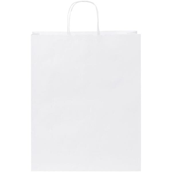 Kraftpapiertasche 80-90 g/m² mit gedrehten Griffen – 32 × 12 × 40 cm