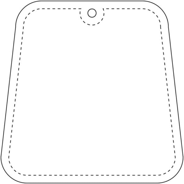 RFX™ H-09 Trapezförmiger reflektierender PVC-Anhänger