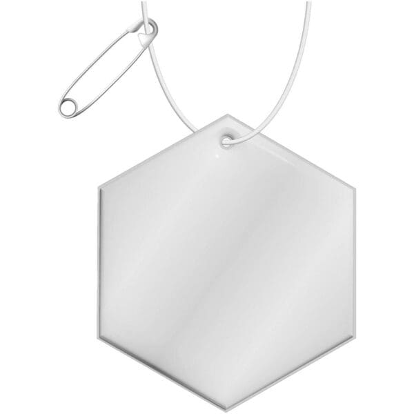 RFX™ H-12 sechseckiger, leichter, reflektierender PVC-Anhänger