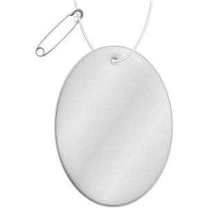 RFX™ H-16 ovaler, leichter, reflektierender PVC-Anhänger