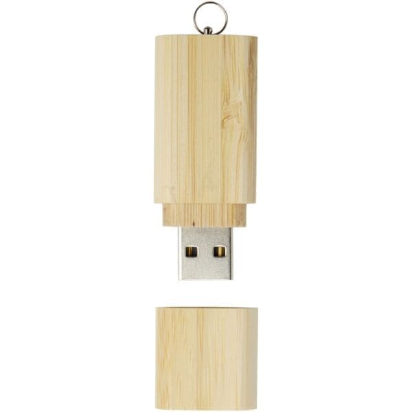 USB-Stick 3.0 aus Bambus mit Schlüsselring