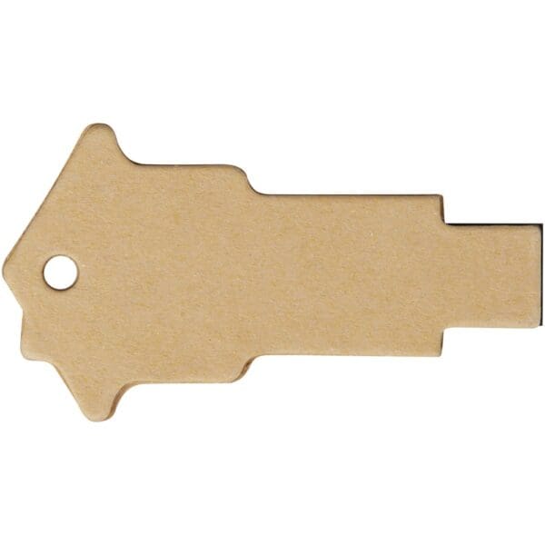USB-Stick Haus 2.0 aus recyceltem Papier