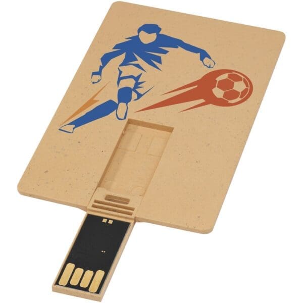 USB-Stick Rechteckiger, ausklappbar in Kreditkarten-Format