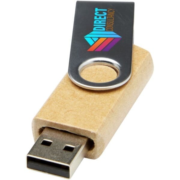 USB-Stick Rotate 3.0 aus recyceltem Papier