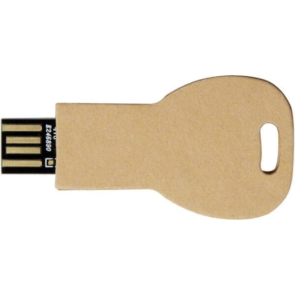 USB-Stick Schlüssel 2.0 aus recyceltem Papier