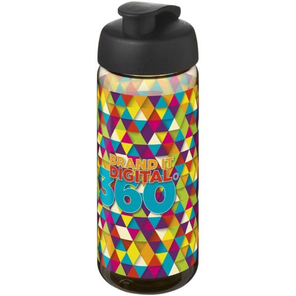 600-ml-Sportflasche H2O Active® Octave Tritan™ mit Klappdeckel – Bild 2