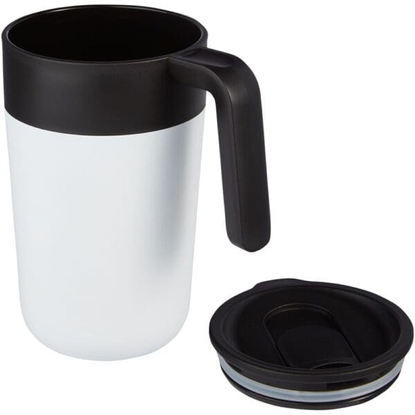 Becher Nordia 400 ml doppelwandig aus Recyclingmaterial