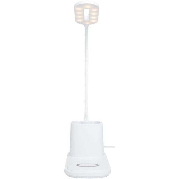 Bright Schreibtischlampe und Organizer mit kabellosem Ladegerät