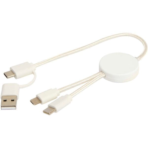 Citala 30 cm 5-in-1 Kabel aus recyceltem Kunststoff für Datenübertragung und 27W Schnellladung