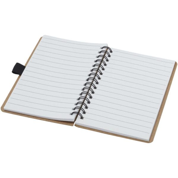 Cobble A6 Notizbuch mit Spiralbindung aus recyceltem Karton mit Steinpapier – Bild 5