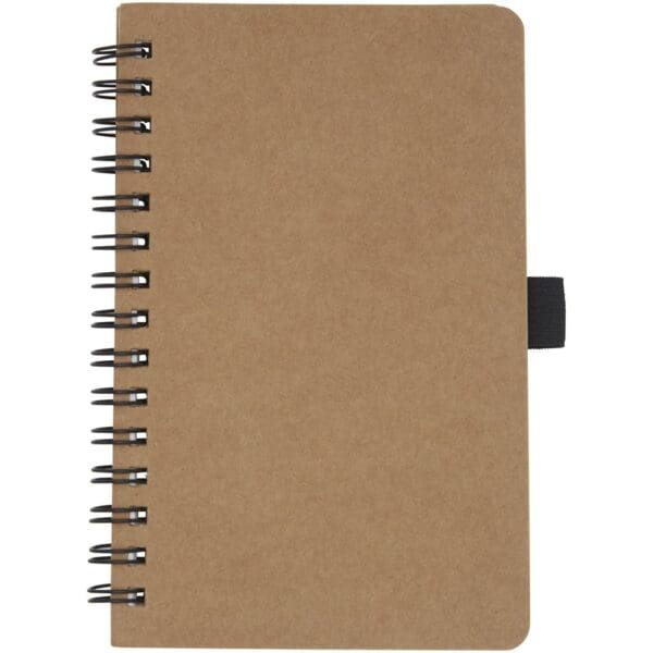 Cobble A6 Notizbuch mit Spiralbindung aus recyceltem Karton mit Steinpapier – Bild 3