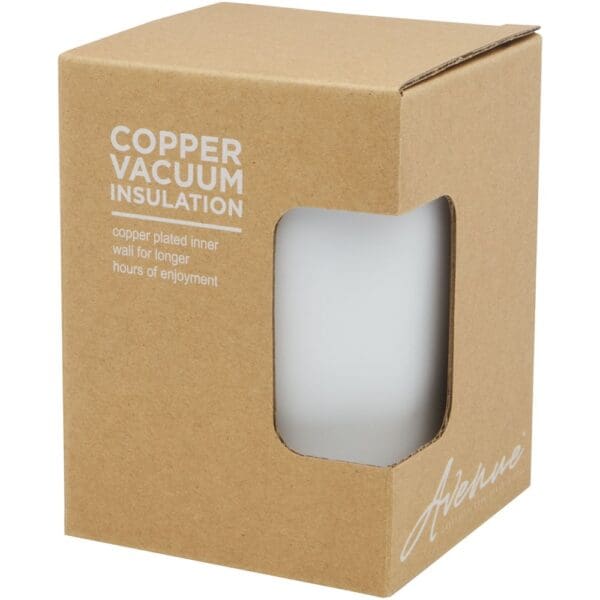 Isolierbecher Lagan 330 ml Kupfer-Vakuum mit Bambusdeckel