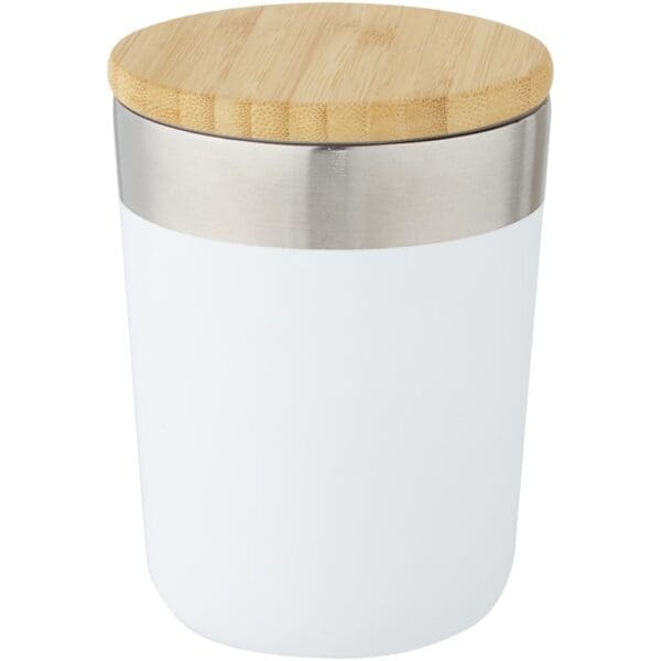 Isolierbecher Lagan 330 ml Kupfer-Vakuum mit Bambusdeckel