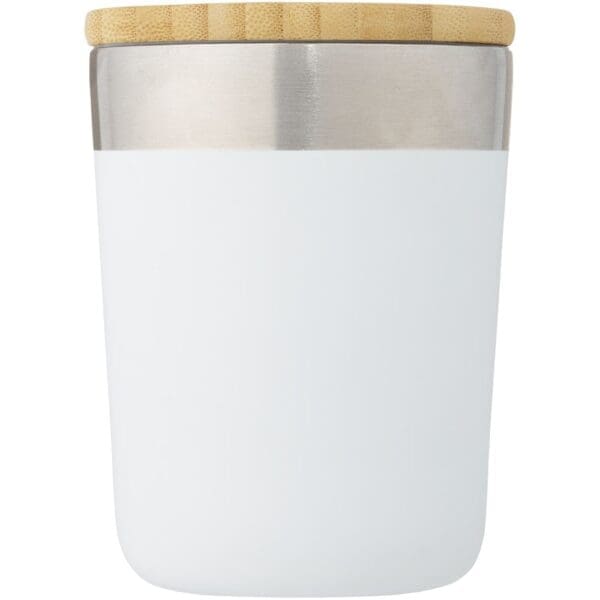 Isolierbecher Lagan 330 ml Kupfer-Vakuum mit Bambusdeckel