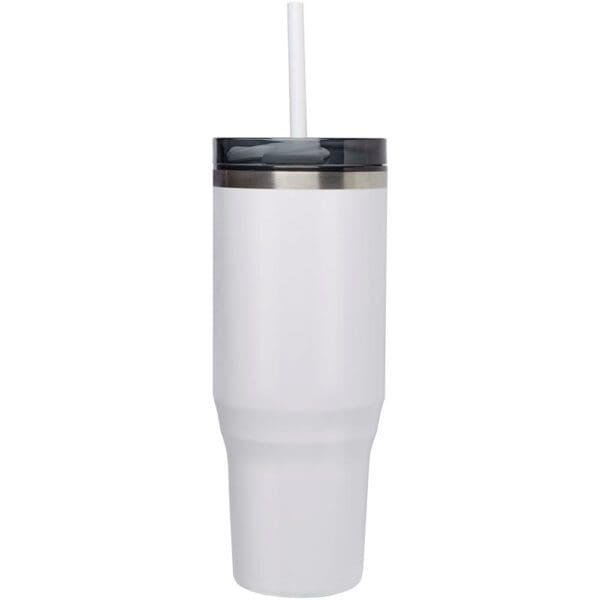 Isolierbecher Melbourne 1200 ml RCS-zertifizierter mit Strohhalm