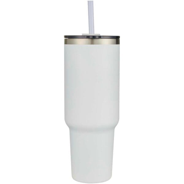 Isolierbecher Sydney 1200 ml doppelwandiger RCS-zertifizierter Kupfer-Vakuum mit Strohhalm