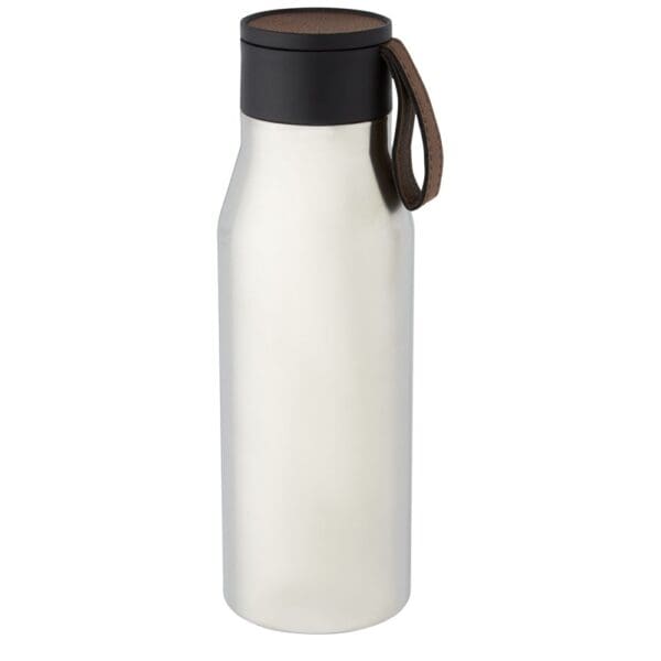 Isolierflasche Ljungan 500 ml Kupfer-Vakuum mit PU Kunststoffband und Deckel