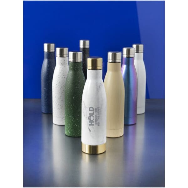 Isolierflasche Vasa Kupfer-Vakuum in Holzoptik, 500 ml