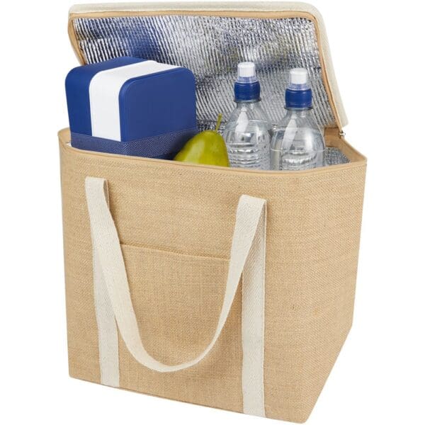 Juta 300 g/m² Jute Kühltragetasche 19 L – Bild 5