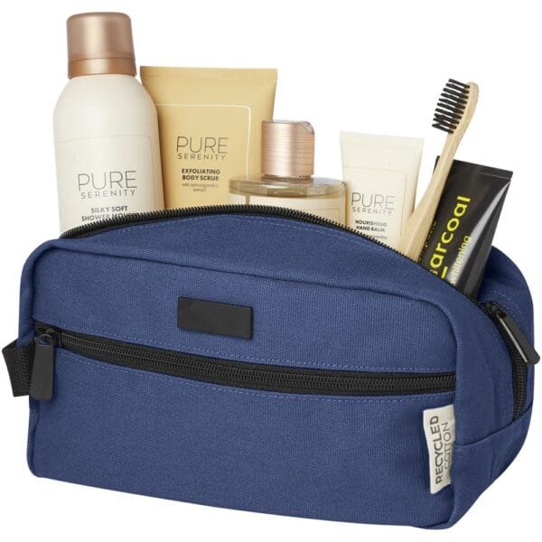 Kosmetiktasche Joey aus GRS recyceltem Canvas 3,5 L