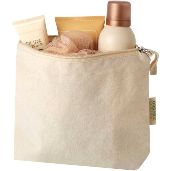 Kosmetiktasche Orissa 180 g/m² aus Bio-Baumwolle 1L