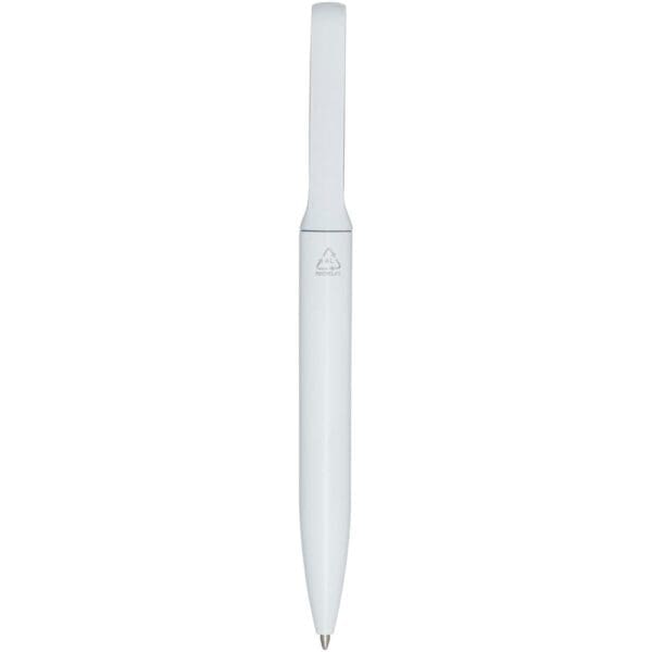Kugelschreiber Blanca aus recyceltem Aluminium (schwarze Mine)