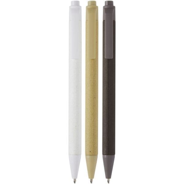 Kugelschreiber Fabianna aus Crush Papier (schwarze Mine)