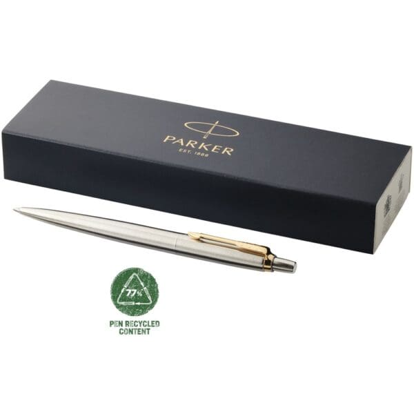 Kugelschreiber Parker Jotter Edelstahl (blaue Mine)