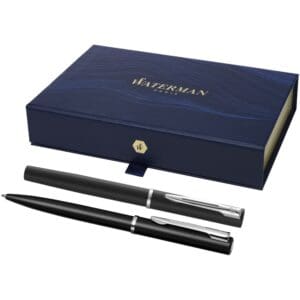 Kugelschreiber Waterman Allure Tintenroller und - Set (schwarze Mine)