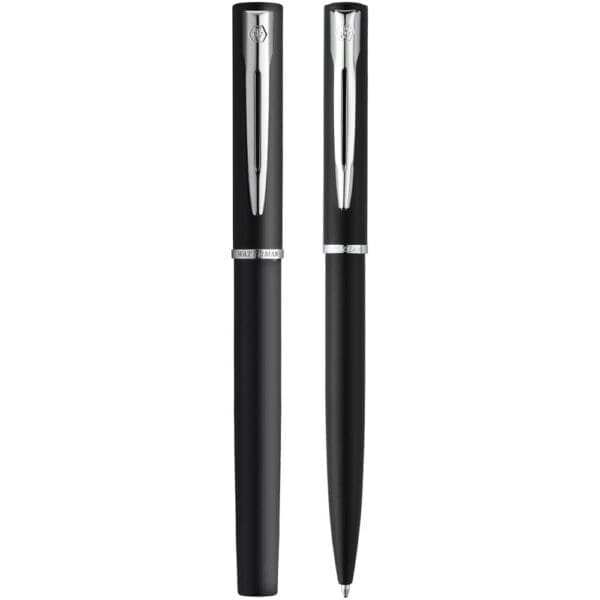 Kugelschreiber Waterman Allure set aus und Tintenroller (blaue Mine)