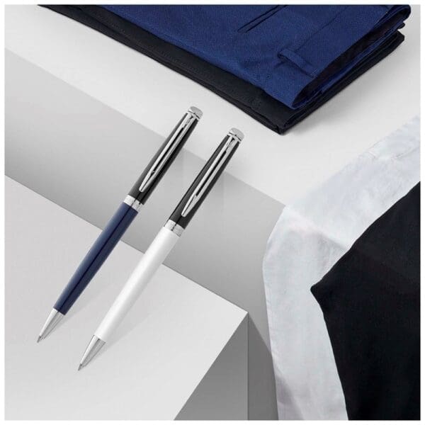 Kugelschreiber Waterman Hemisphere Color-Block mit Palladiumbeschichtung (blaue Mine)