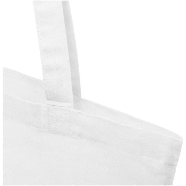 Madras 140 g/m² Baumwoll Tragetasche aus GRS recycelter Baumwolle, 7L