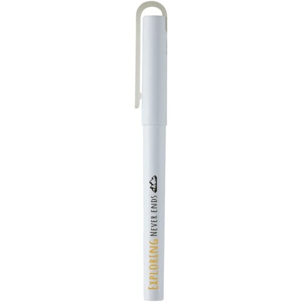 Mauna recycelter PET Gel-Rollerbal (schwarze Mine)