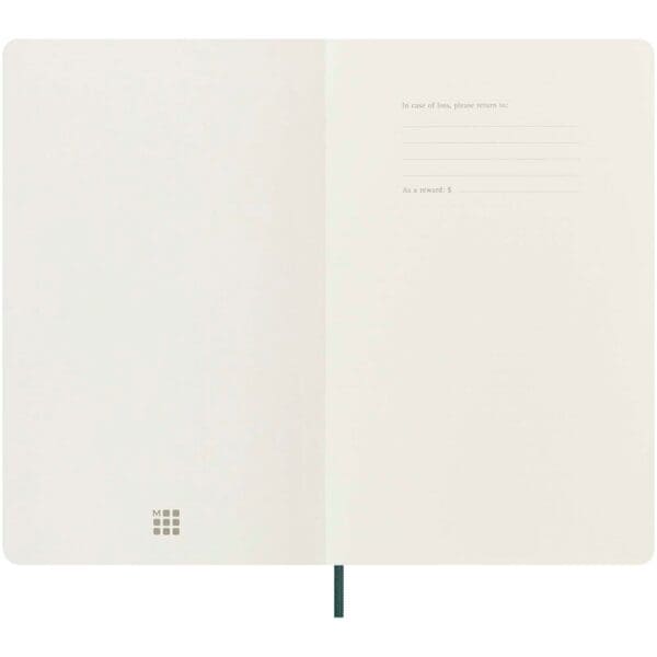 Notizbuch Moleskine 100% VEGEA® Boa Softcover L – liniert