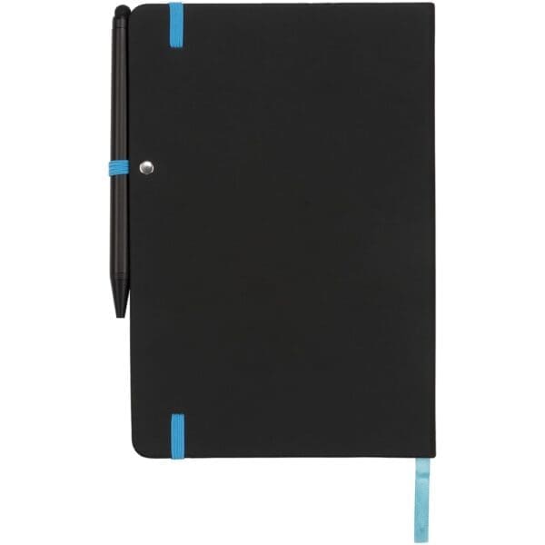 Notizbuch Noir Edge A5 mit farbigem Rand