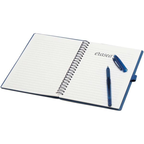 Notizbuch Slate A5 wiederverwendbares Hardcover und Stiftset (schwarze Mine)