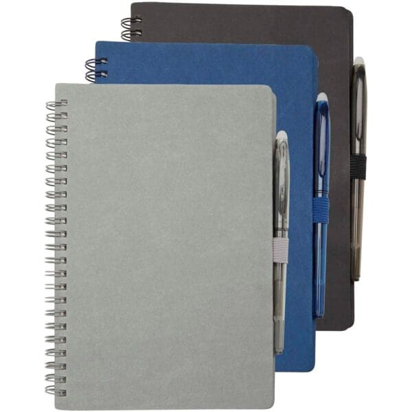 Notizbuch Slate A5 wiederverwendbares Hardcover und Stiftset (schwarze Mine)