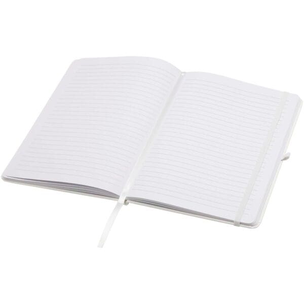 Notizbuch, Teak A5 Hardcover liniert, aus recyceltem Material