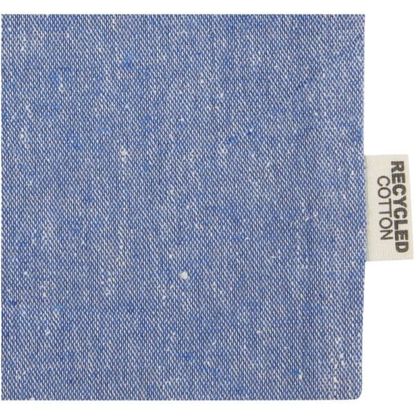 Pheebs 150 g/m² GRS Zuziehbeutel aus Recyclingbaumwolle klein 0,5 l