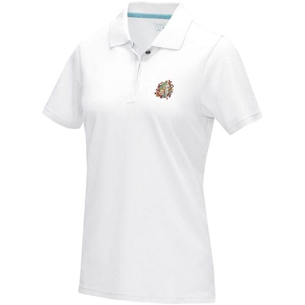 Poloshirt Graphite aus Bio-Baumwolle für Damen