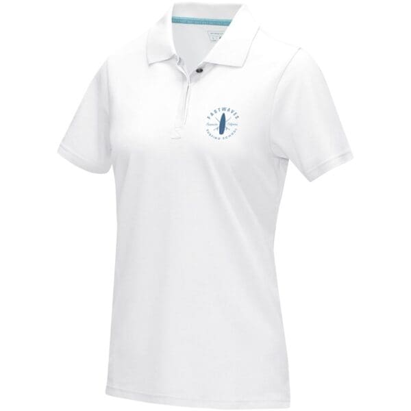 Poloshirt Graphite aus Bio-Baumwolle für Damen