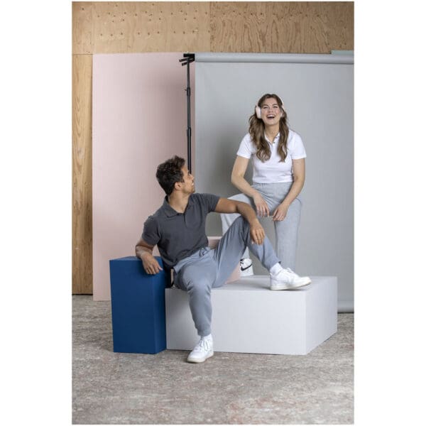 Poloshirt Graphite aus Bio-Baumwolle für Damen