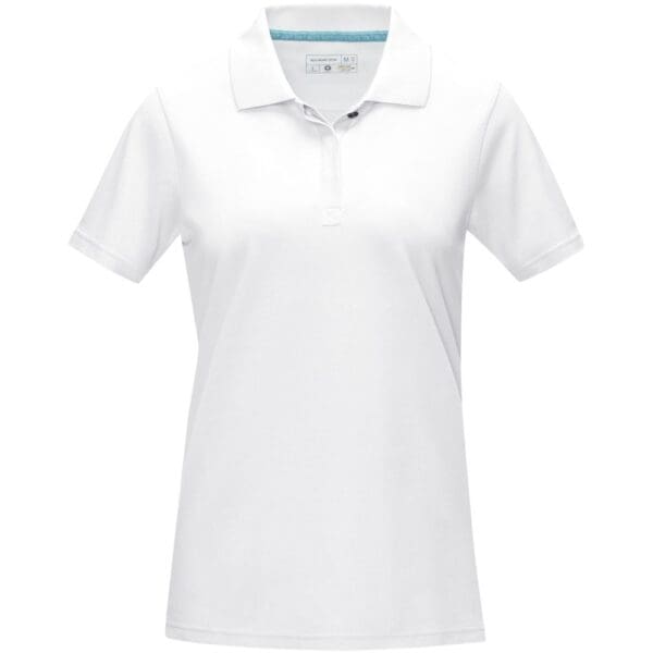 Poloshirt Graphite aus Bio-Baumwolle für Damen
