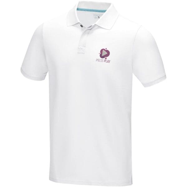 Poloshirt Graphite aus Bio-Baumwolle für Herren